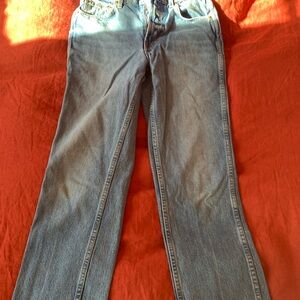 B SIDES Light Blue Straight Leg Jeans
